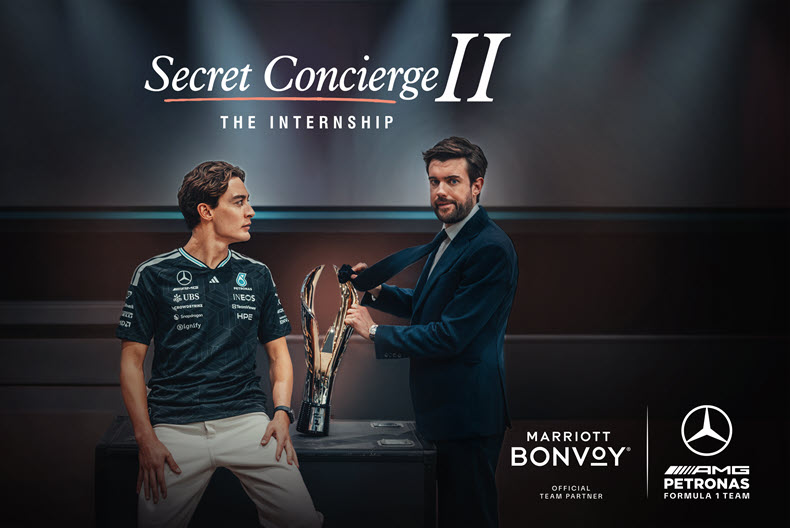 Marriott Bonvoy Launches ‘Secret Concierge II’ with Mercedes-AMG PETRONAS F1 Team