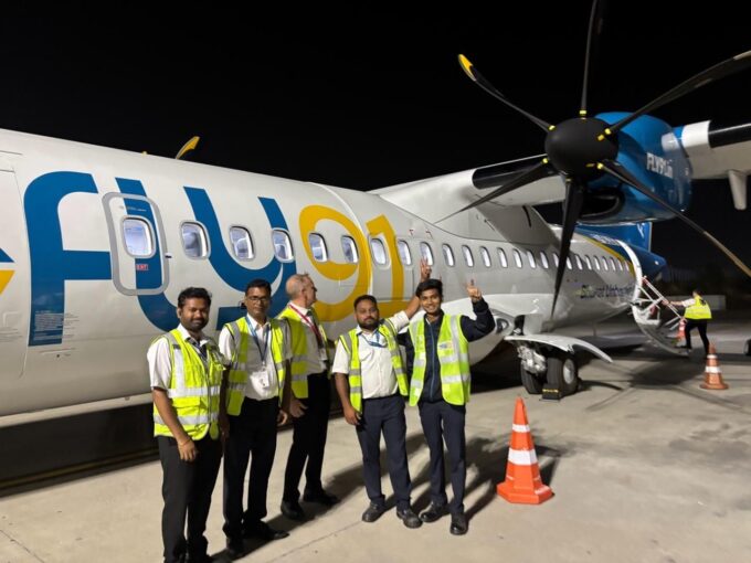FLY91 Adds Sixth ATR 72-600 Aircraft to Its Fleet