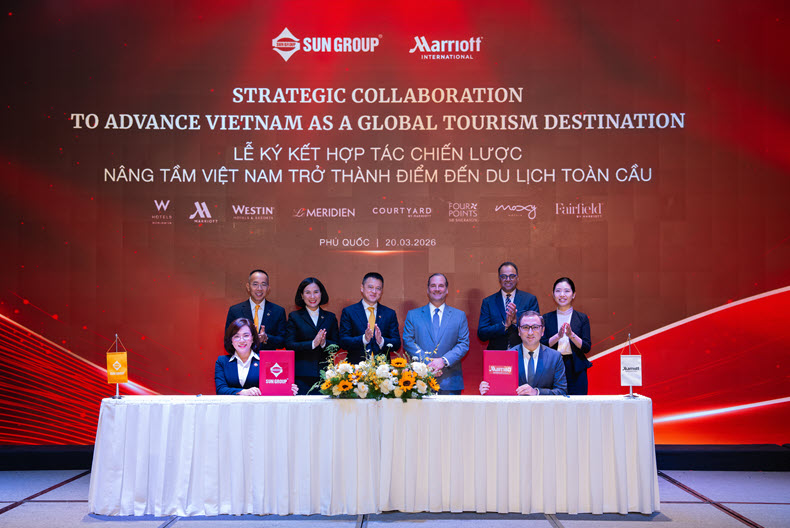 Marriott and Sun Group Sign 10 Hotels in Vietnam
