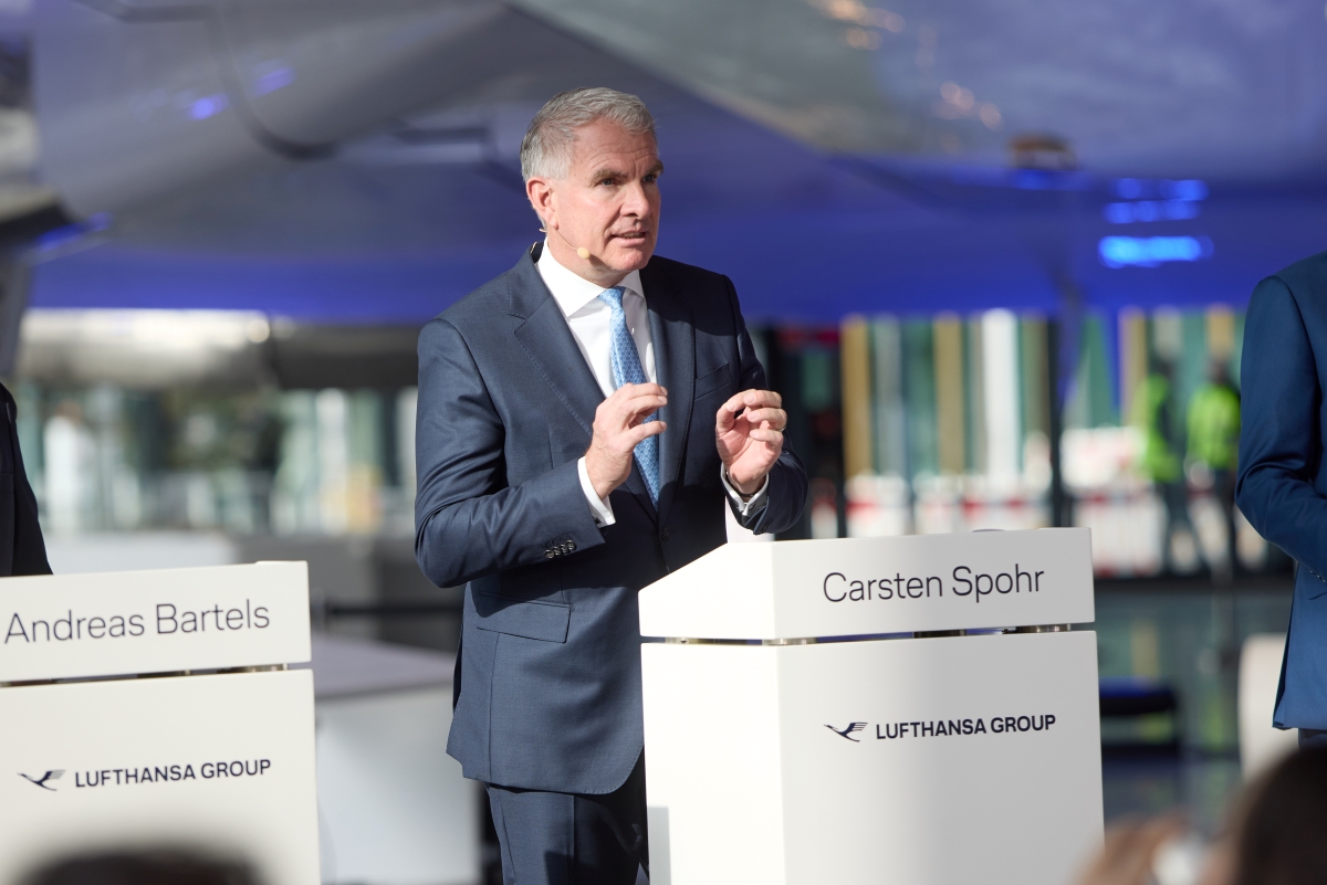 Carsten Spohr, Chairman of the Executive Board and CEO of Deutsche Lufthansa AG