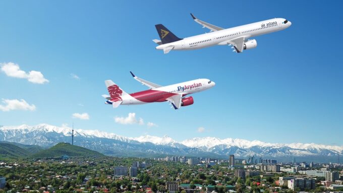 Air Astana Confirms Order for 25 Airbus A320neo Family Aircraft