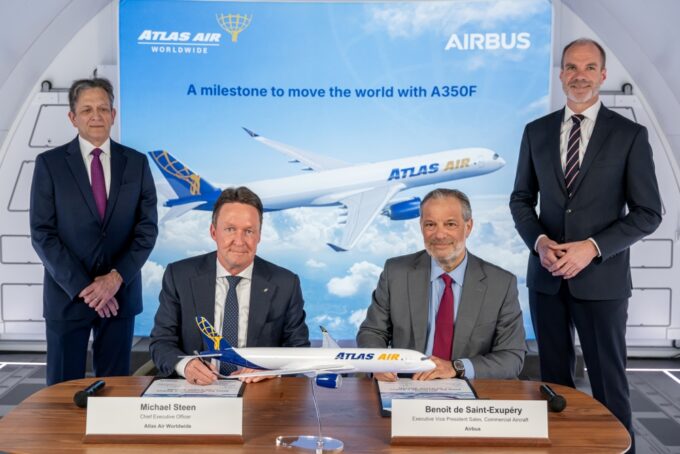 Atlas Air Secures 20 Airbus A350F Freighters