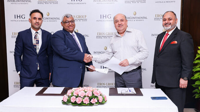 IHG Signs InterContinental Eros New Delhi Nehru Place Hotel