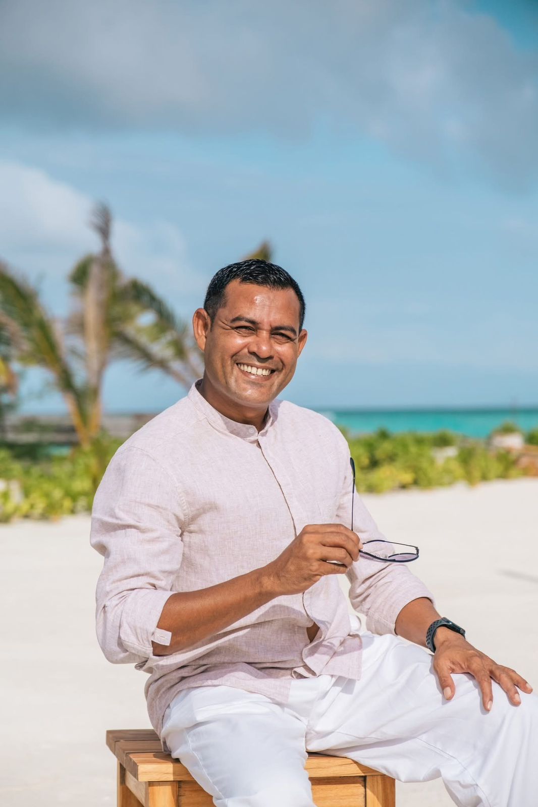 Ahmed Siaar, Cluster General Manager of Fushifaru and Meyyafushi Maldives