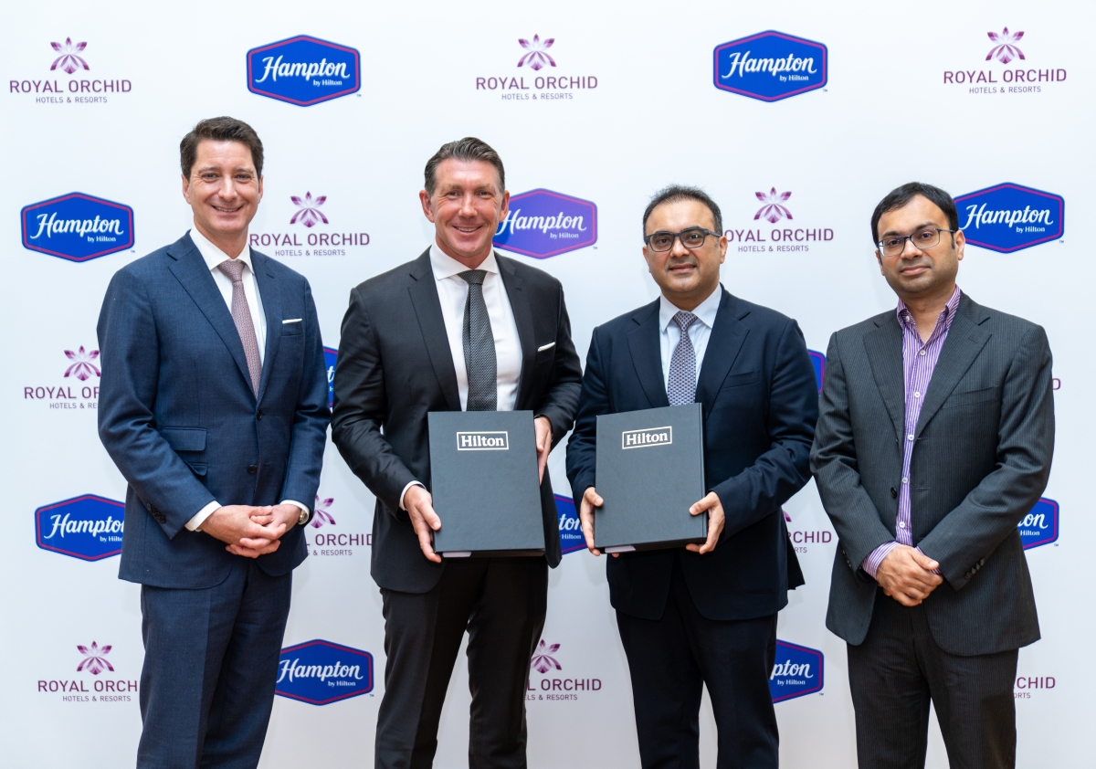Hilton Signs Deal with Royal Orchid for 125 Hampton Hotels in India