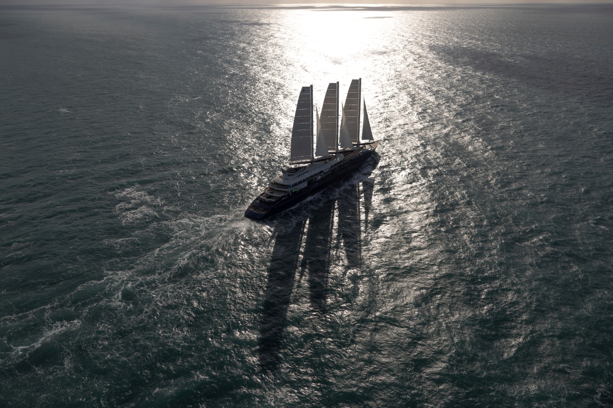 Orient Express Names Corinthian Yacht in Saint-Nazaire