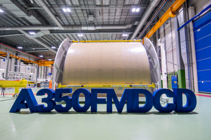 Airbus completes A350F cargo door in Spain