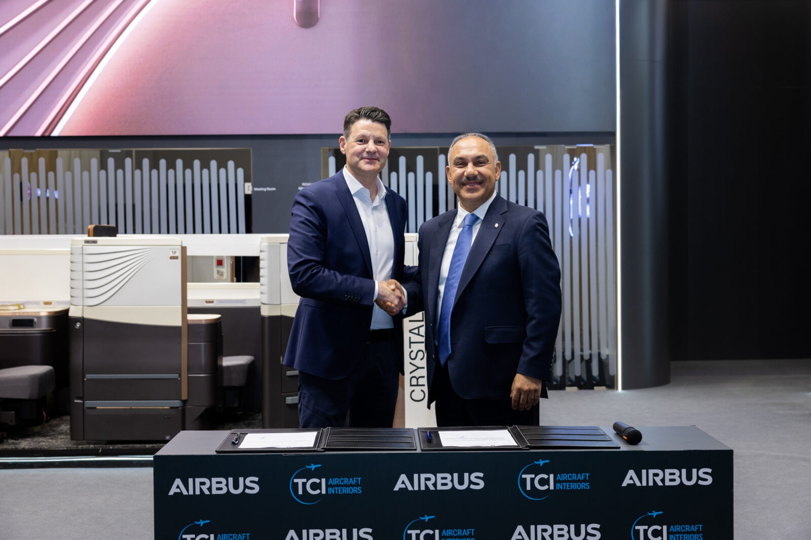 TCI Aircraft Interiors Named HBCplus Provider in Airbus Collaboration