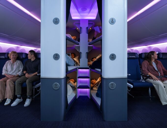 Air New Zealand Launches Bunk Beds for Economy Passengers