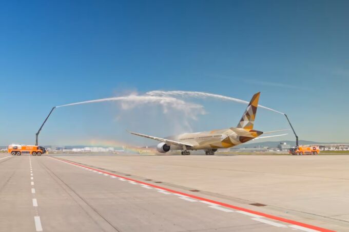 Etihad Airways first to depart from Frankfurt Terminal 3