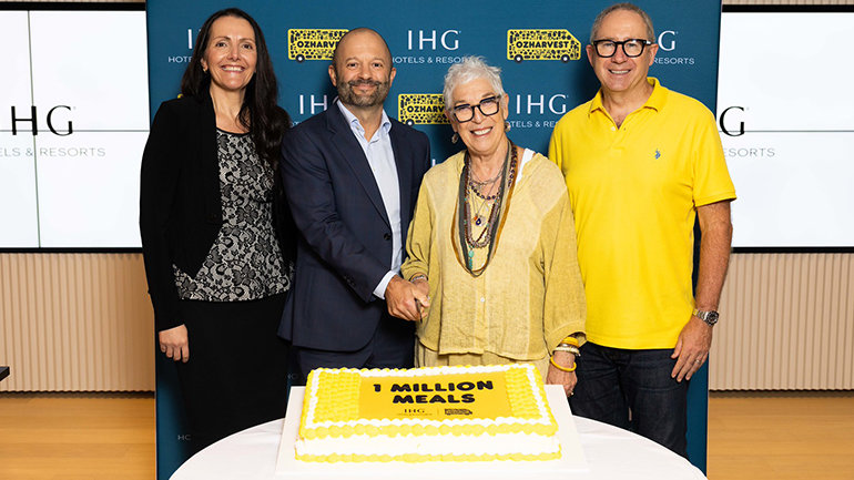 IHG Hotels & Resorts and OzHarvest Reach 1 Million Meals