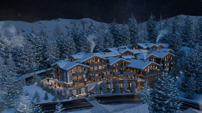 Raffles Hotels & Resorts to Open First Alpine Resort in Courchevel 1850