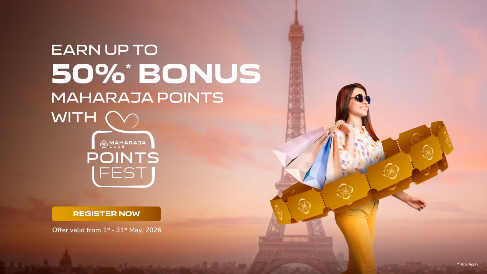 Air India Marks 100 Maharaja Club Partnerships with Points Fest