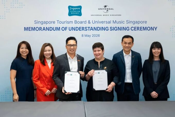 Singapore Tourism Board Partners with Universal Music Singapore