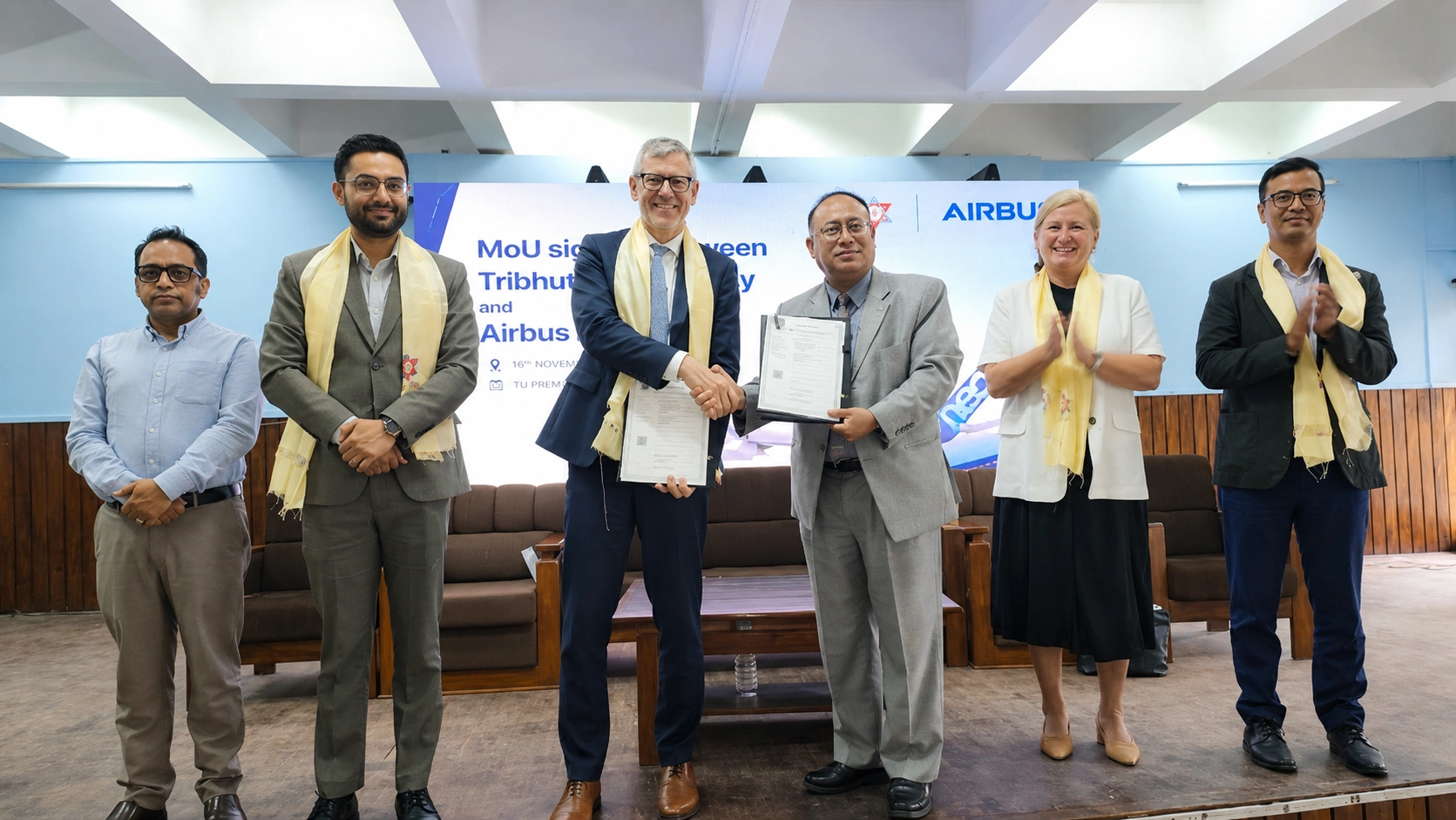 Airbus and Tribhuvan University Sign Nepal Aerospace MoU