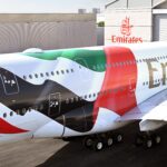 Emirates Reveals New UAE Flag Livery on A380