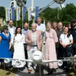 Emirates A380 Arrives at Mini-Europe