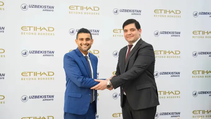 Etihad Airways Expands Network with Uzbekistan Airways Codeshare