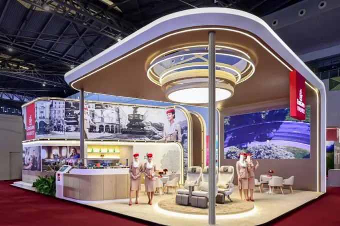 Emirates Showcases Products at ITB China 2026