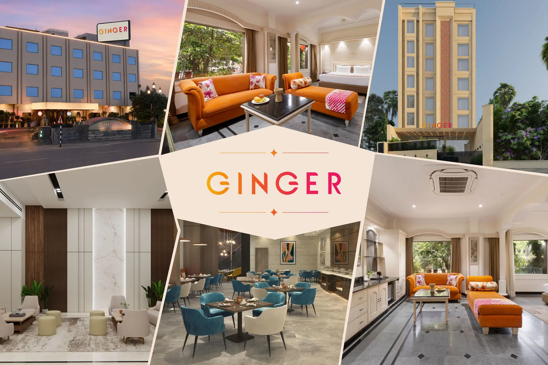 Ginger Opens Hotels in Siwan and Agra