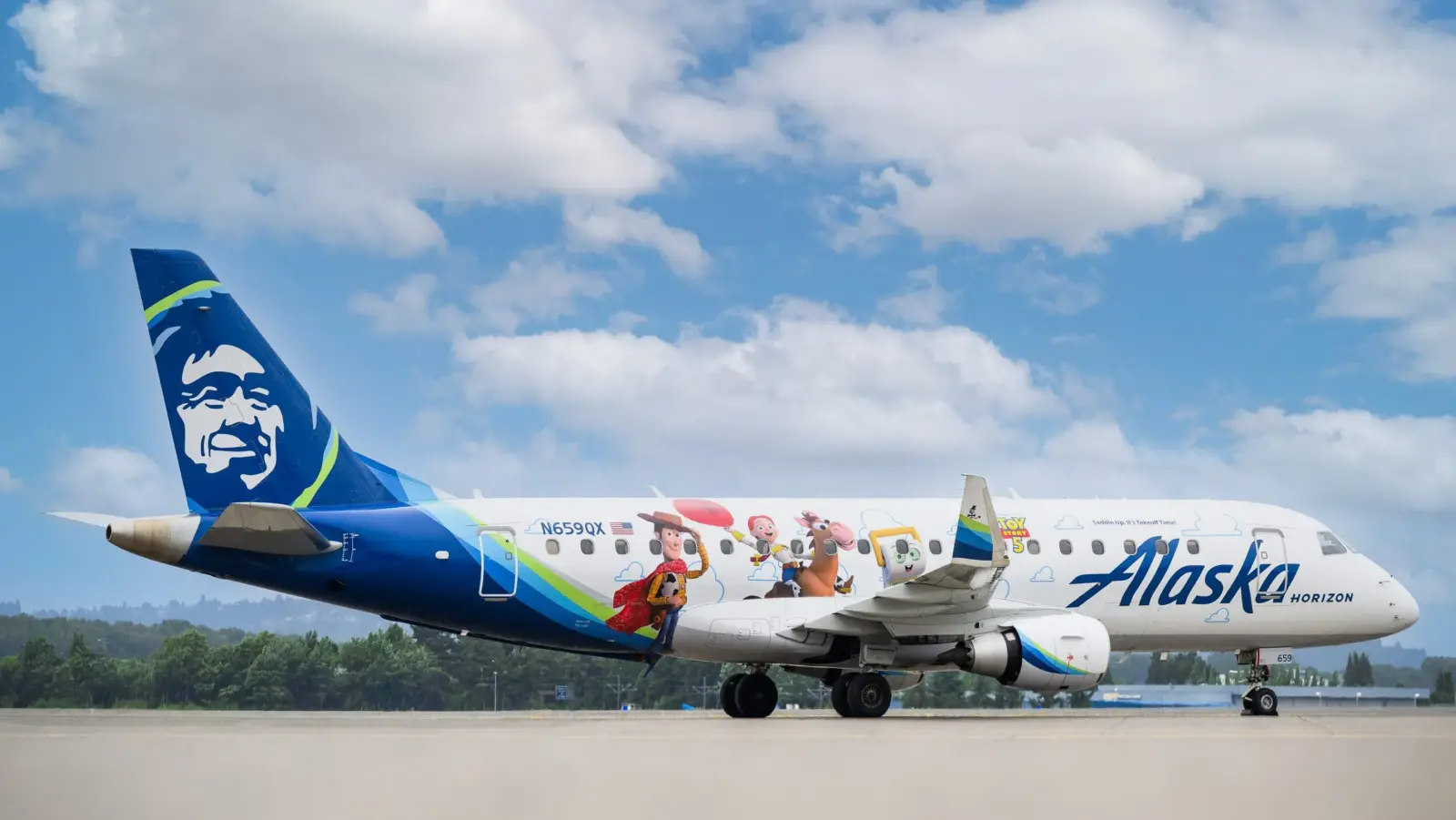 Alaska Airlines Unveils New ‘Toy Story 5’ Aircraft Livery