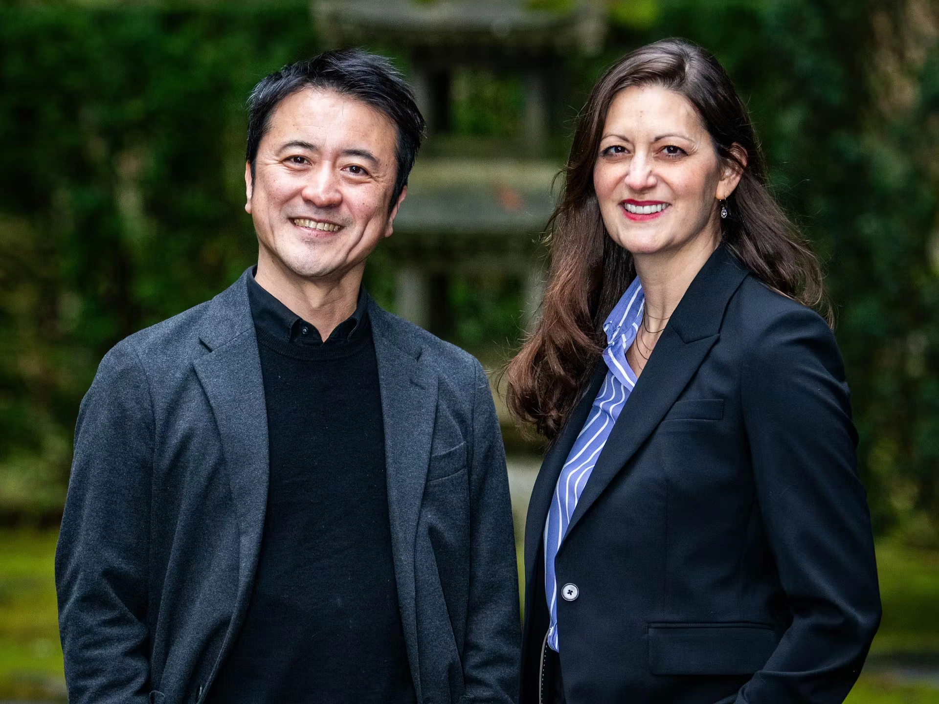 Aki Nakanishi and Lisa Christy , Co-Chief Executive Officers of Portland Japanese Garden