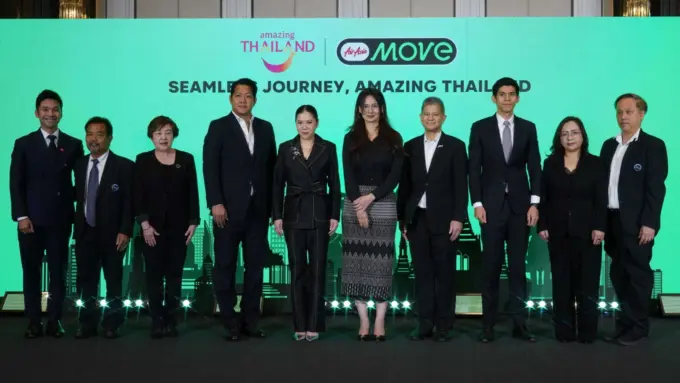 Tourism Authority of Thailand Partners with AirAsia MOVE
