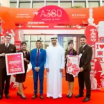 Etihad A380 Debuts in Tokyo