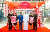 Etihad A380 Debuts in Tokyo
