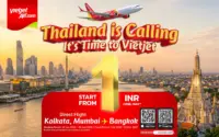 Vietjet Thailand Restarts India–Thailand Flights with Fares from INR 1