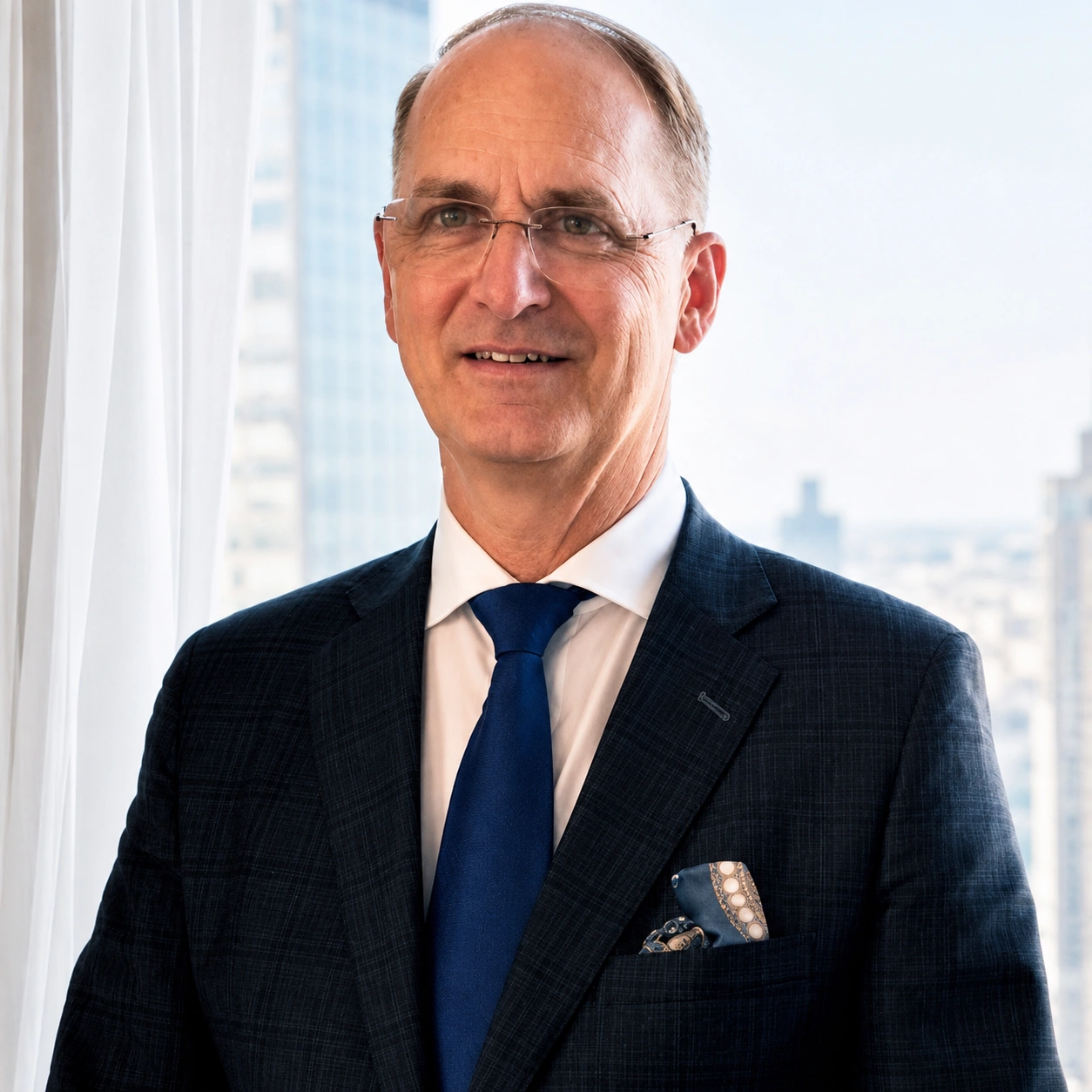 Geoffery Mills, General Manager of The London, a Luxury Collection Hotel, New York City