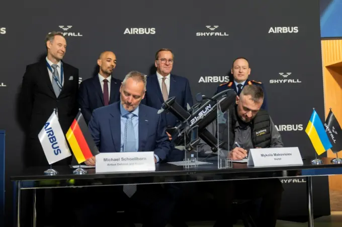 Airbus and SkyFall Partner on Defence Innovation