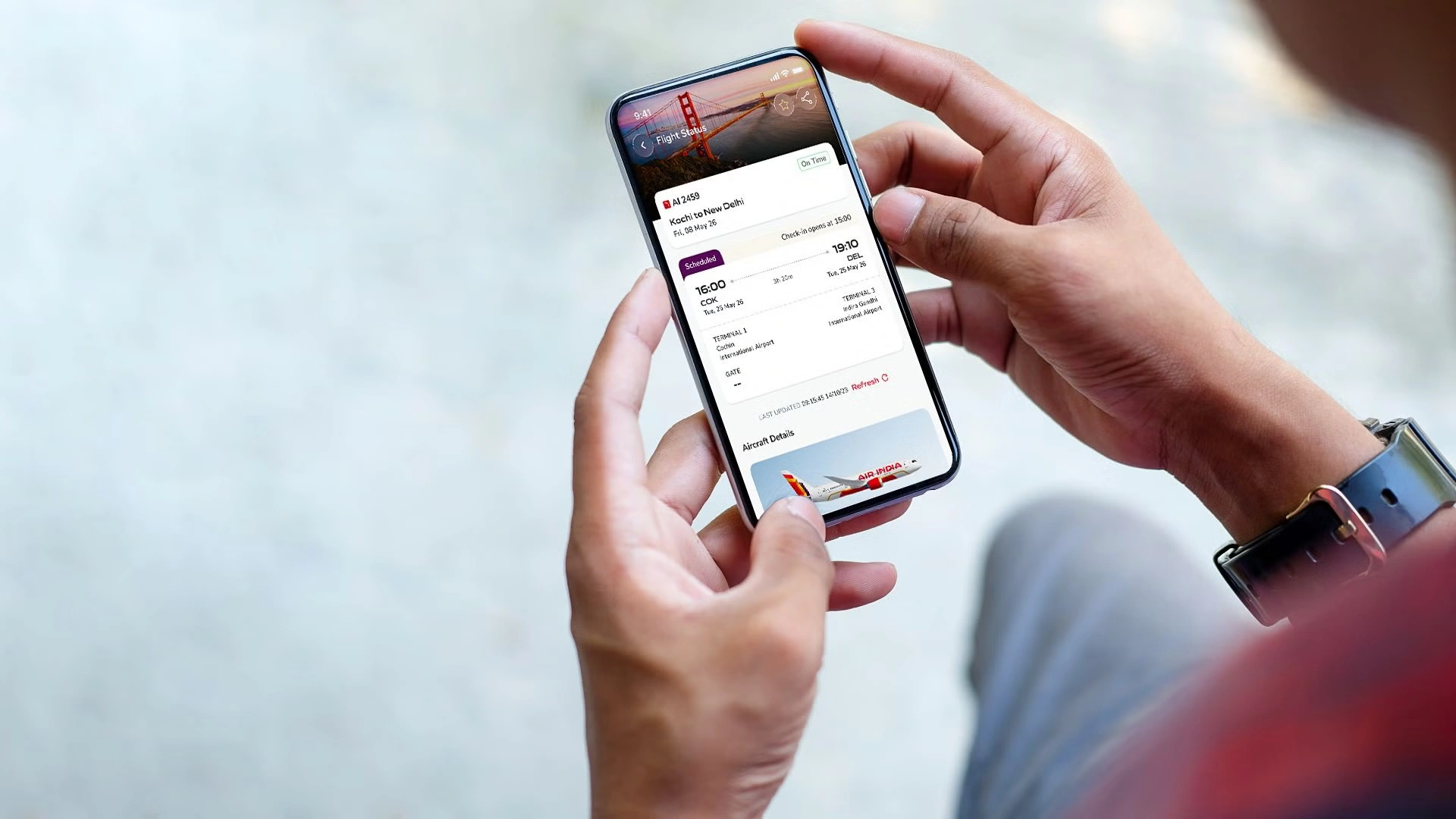 Air India Upgrades Mobile App