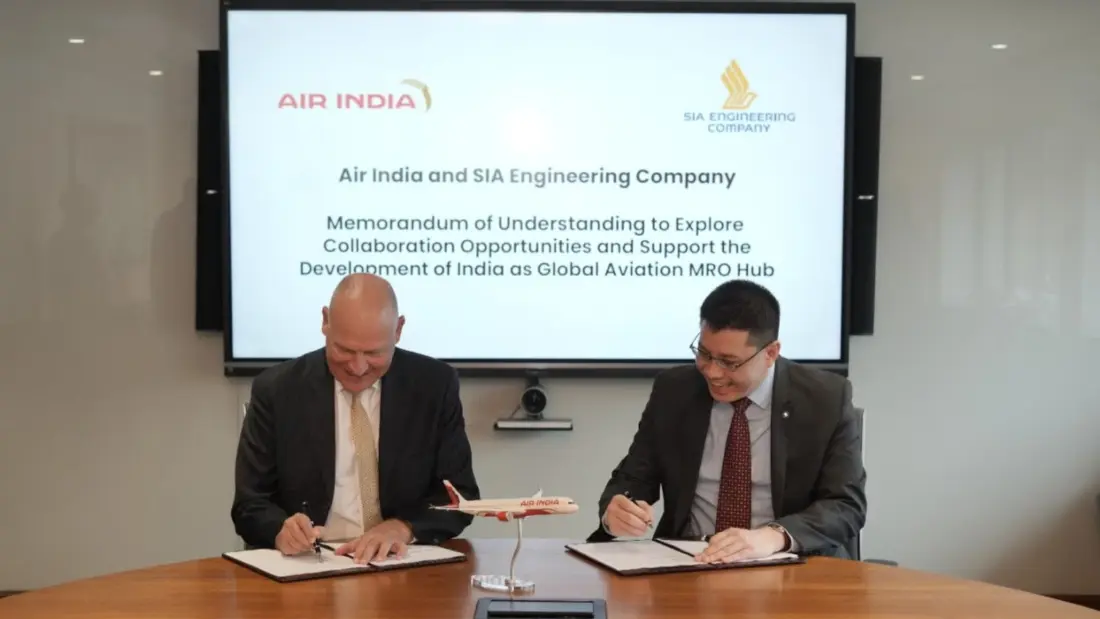 Air India Signs MRO Partnership with SIA Engineering Company