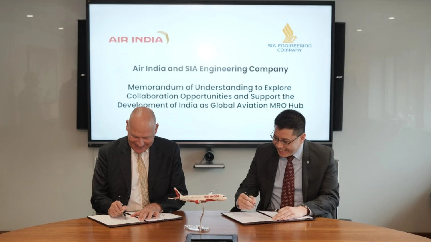Air India Signs MRO Partnership with SIA Engineering Company