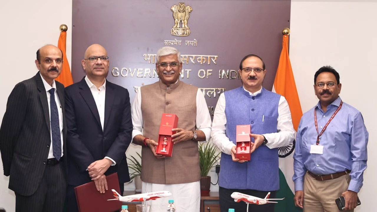 Air India and Tourism Ministry Sign MoU