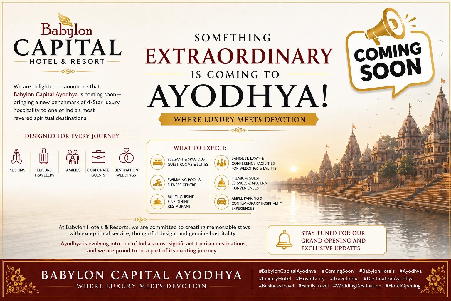 Babylon Hotels Signs New Hotel in Ayodhya