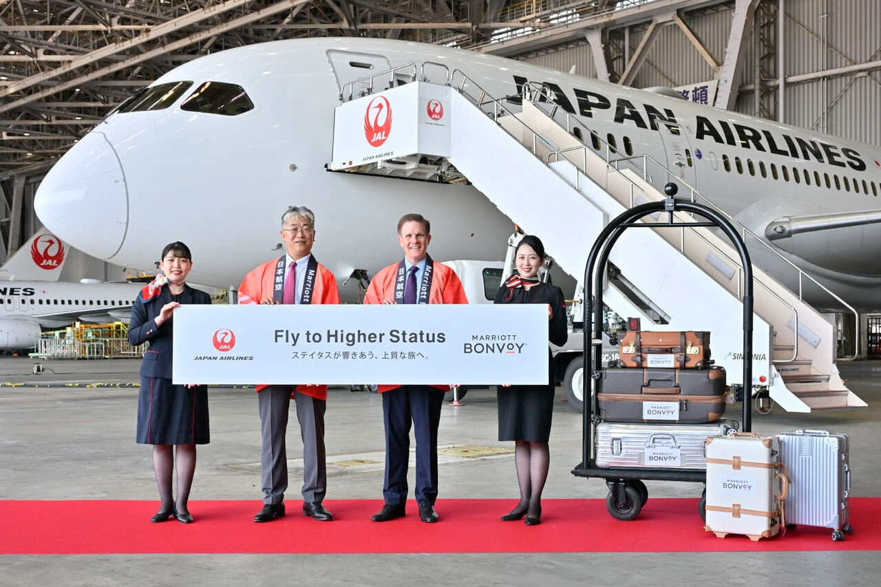 Marriott Bonvoy Partners with Japan Airlines