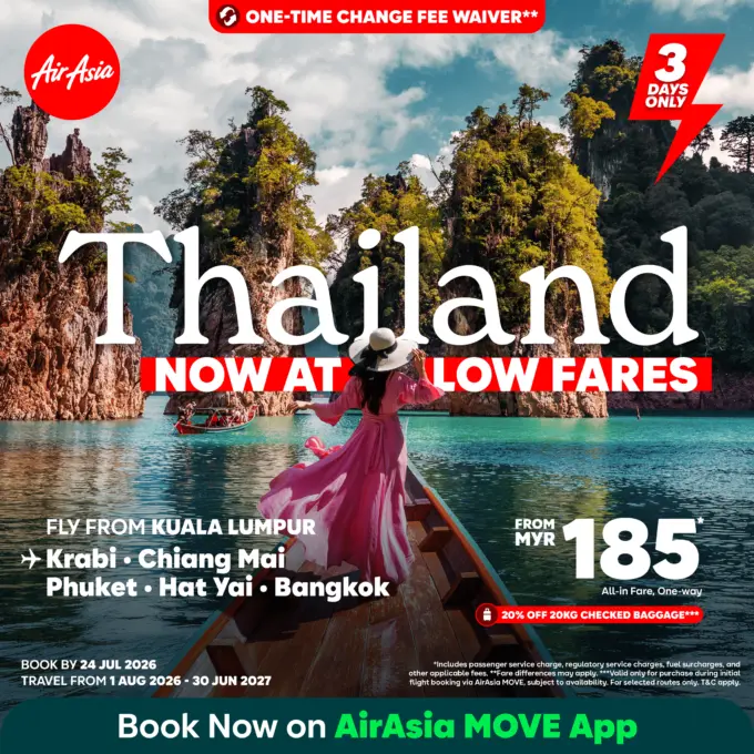AirAsia Invites Travellers to the Land of Smiles