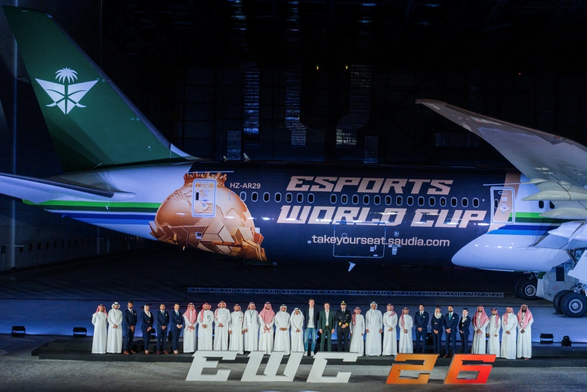 Saudia Becomes Official Airline of Esports World Cup 2026