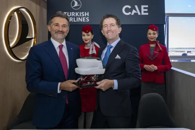 Turkish Airlines Signs Training Agreement with CAE