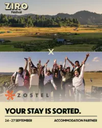 Zostel Named Official Accommodation Partner for Ziro Festival 2026