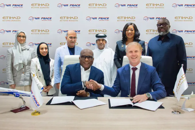 Etihad Airways and Air Peace Sign Interline Agreement