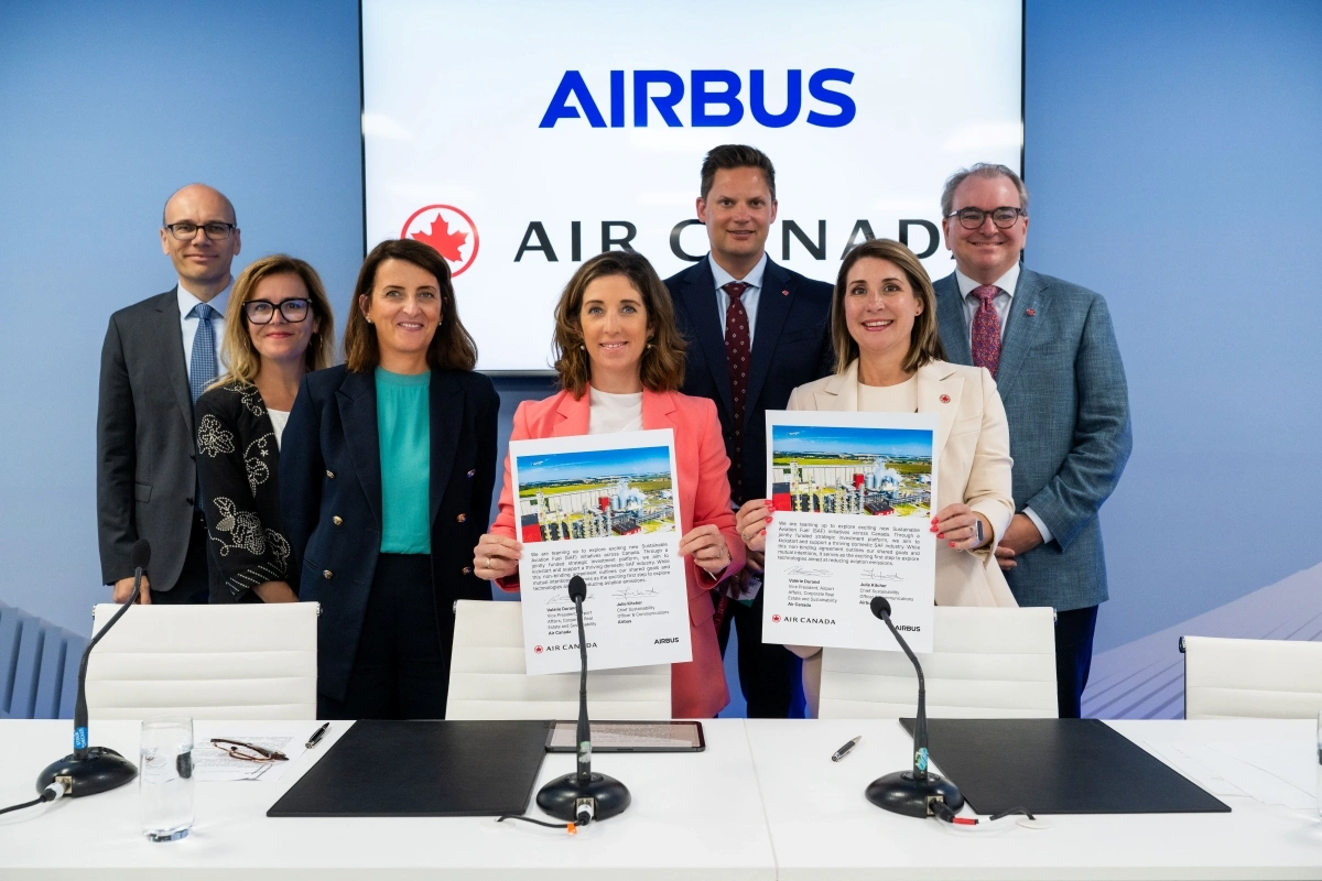 Air Canada, Airbus Launch SAF Initiative