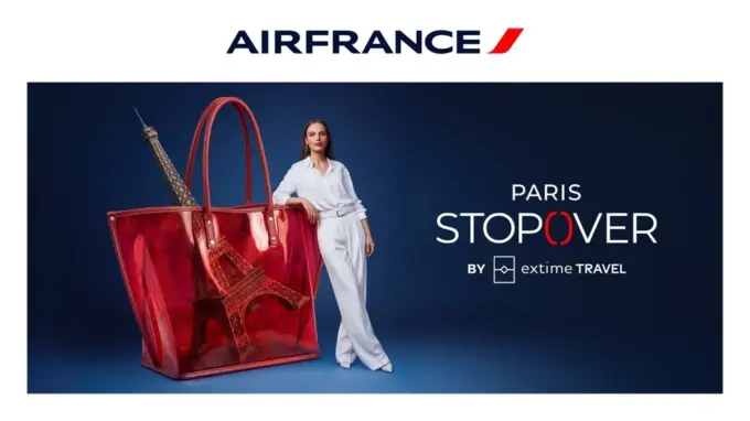 Air France and Extime Travel Launch Paris Stopover Programme